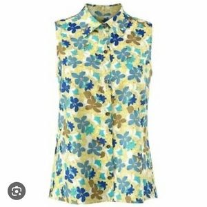 Cabi Limited Addition Floral Wish Top Size Small